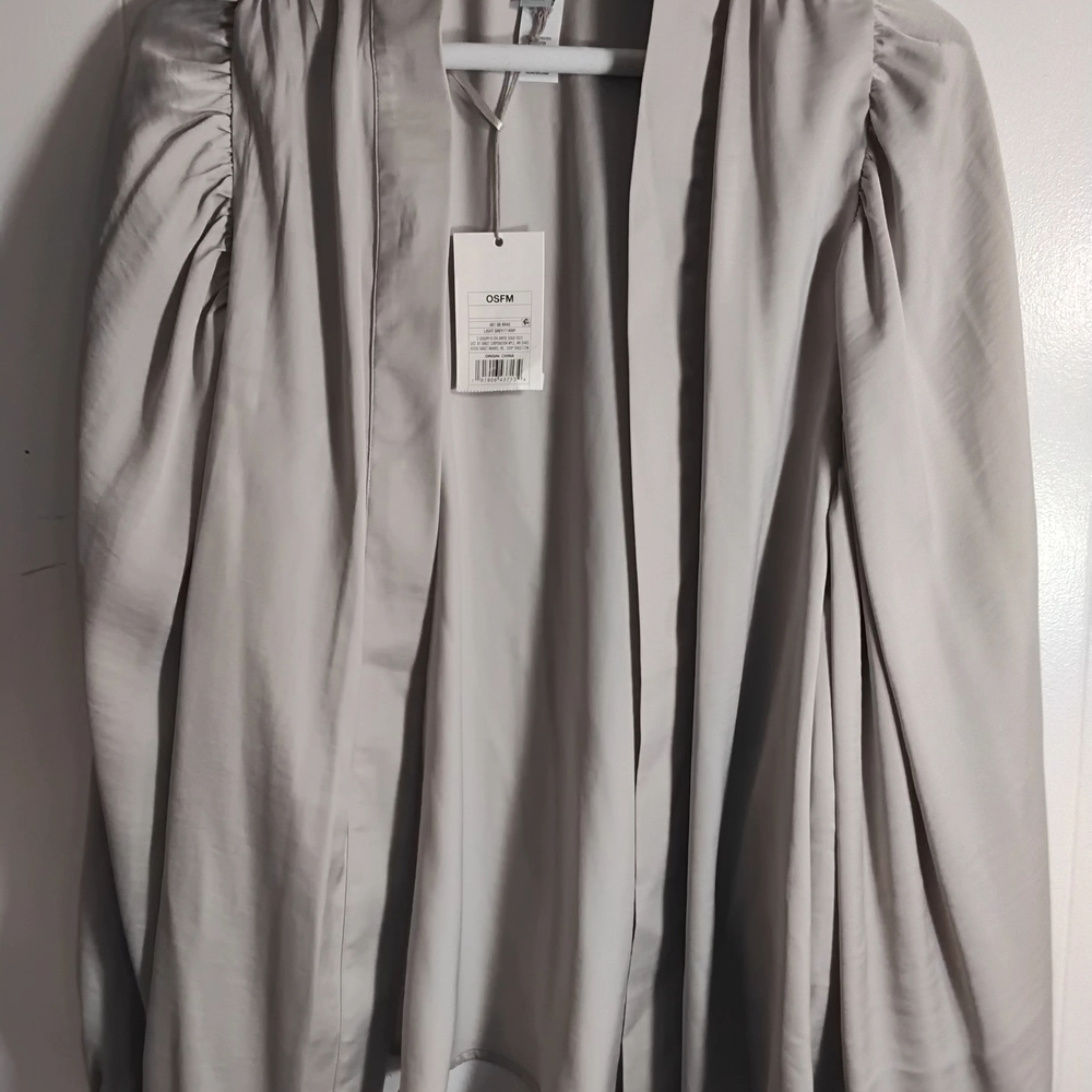 a new day Light Gray Blazer